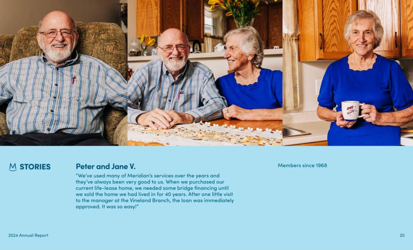 Page 20 of Meridian’s 2024 Annual Report.